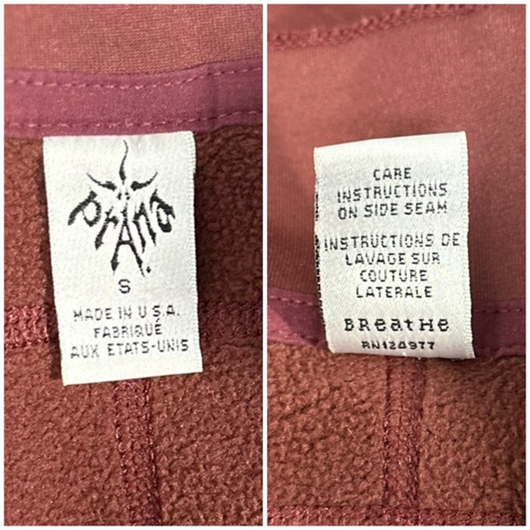 ⭐️Prana Breathe Fleece Zip Up Jacket [9004] - Picture 6 of 7